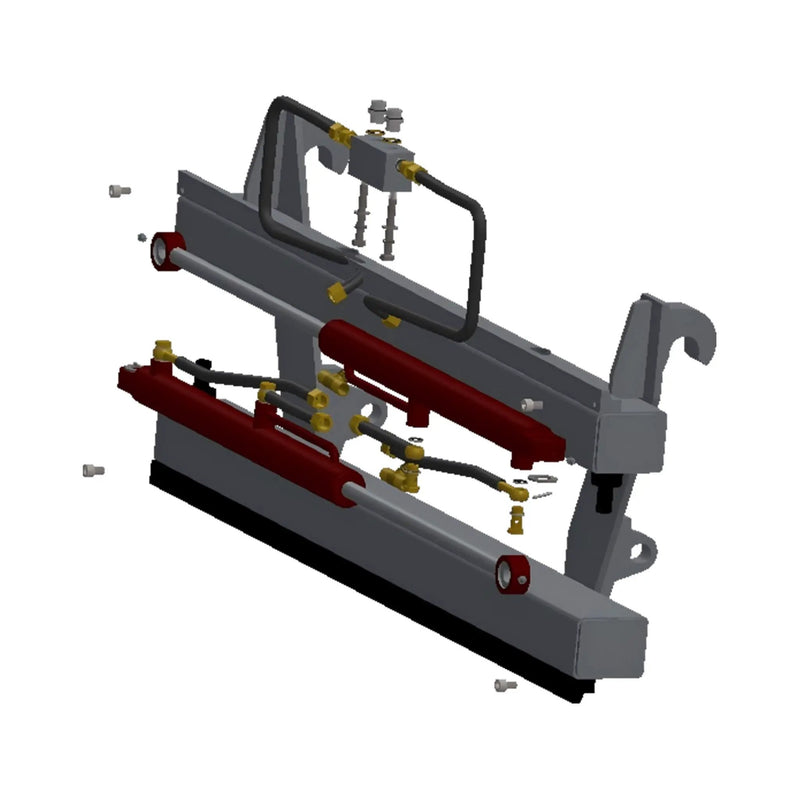 Heavy-Duty Adjustable Fork Carriage Skid Steer Attachment (SAK15904) by SAKSBY WHOLESALE