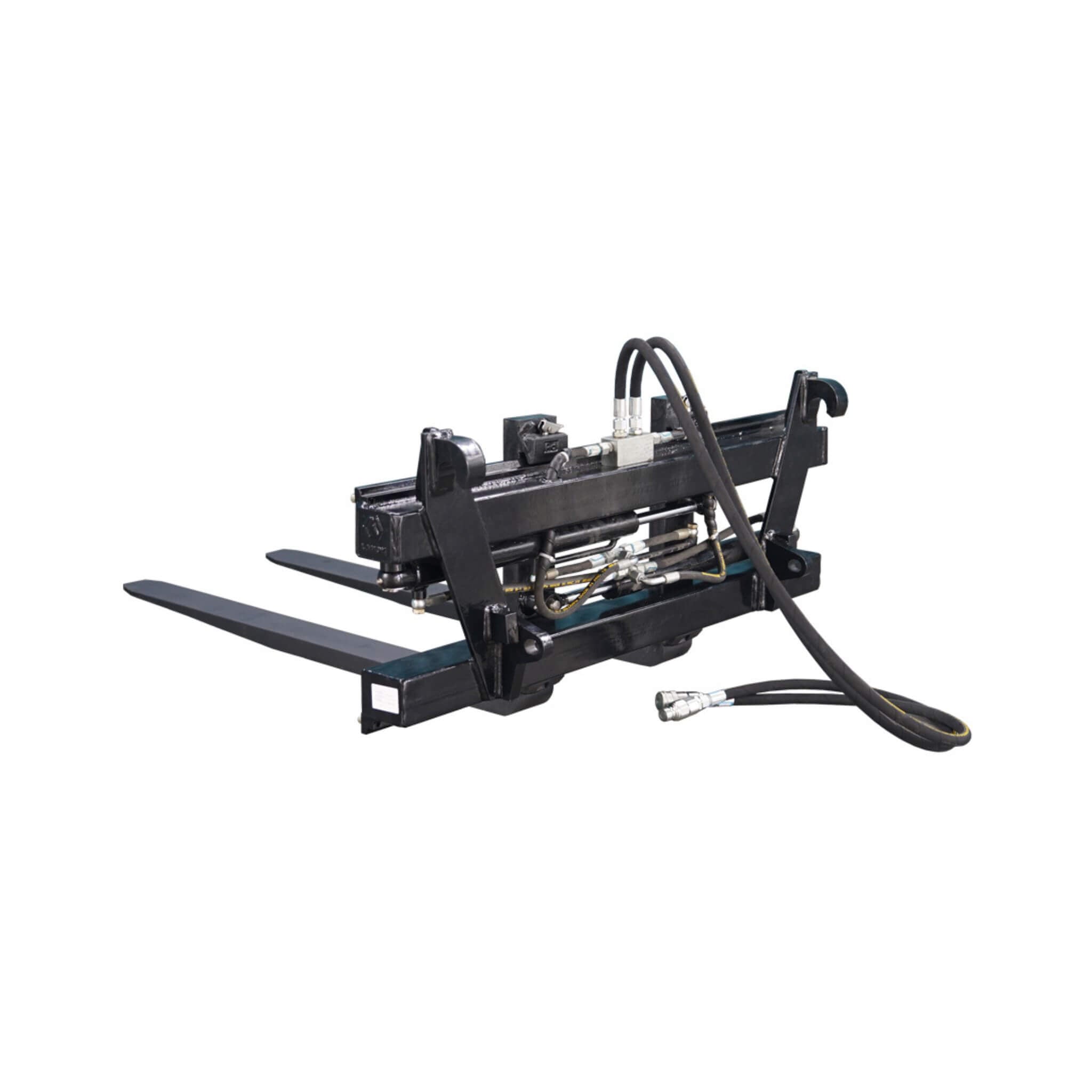 Heavy-Duty Adjustable Hydraulic Pallet Forks Skid Steer Attachment (SAK27439) by SAKSBY WHOLESALE