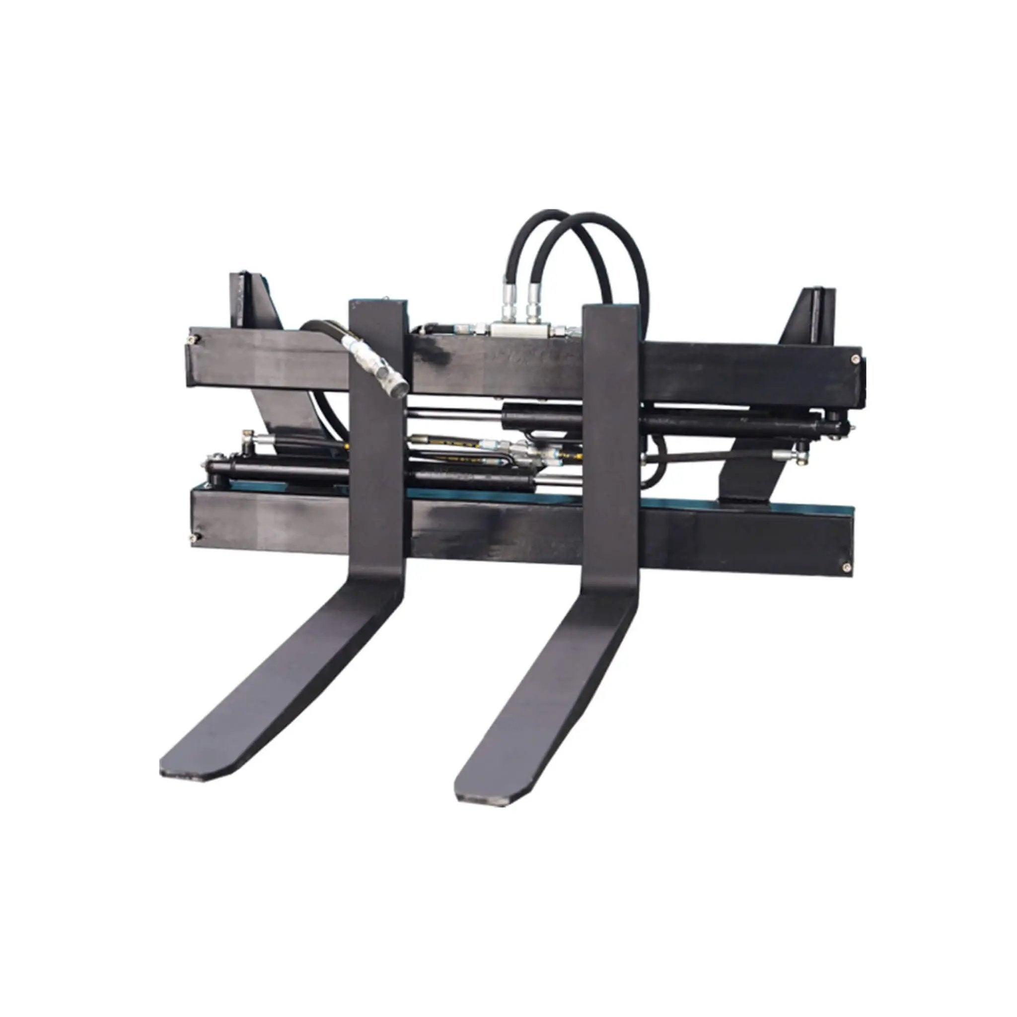 Heavy-Duty Adjustable Hydraulic Pallet Forks Skid Steer Attachment (SAK27439) by SAKSBY WHOLESALE