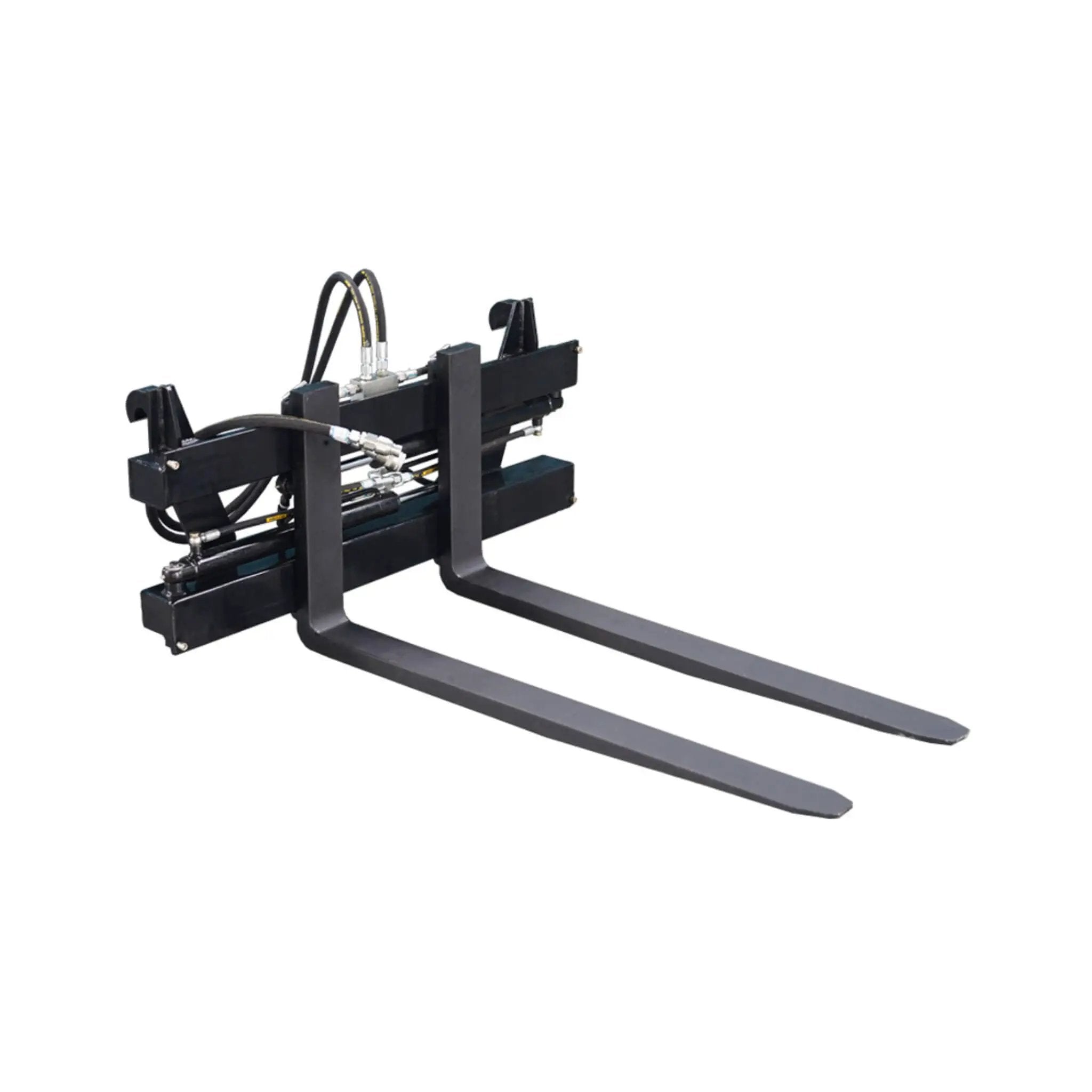 Heavy-Duty Adjustable Hydraulic Pallet Forks Skid Steer Attachment (SAK27439) by SAKSBY WHOLESALE