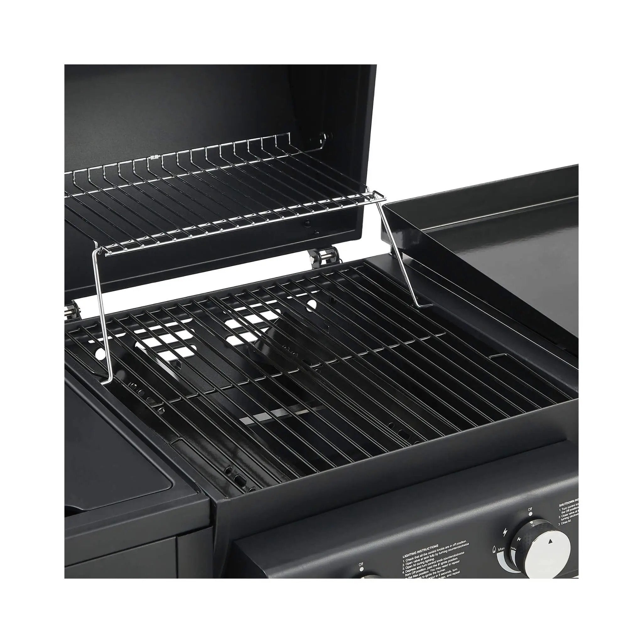 Castelle Flame Heavy-Duty All-In-One Outdoor 5-Burner 56K BTU Liquid Propane Grill (SAK57124) by SAKSBY WHOLESALE