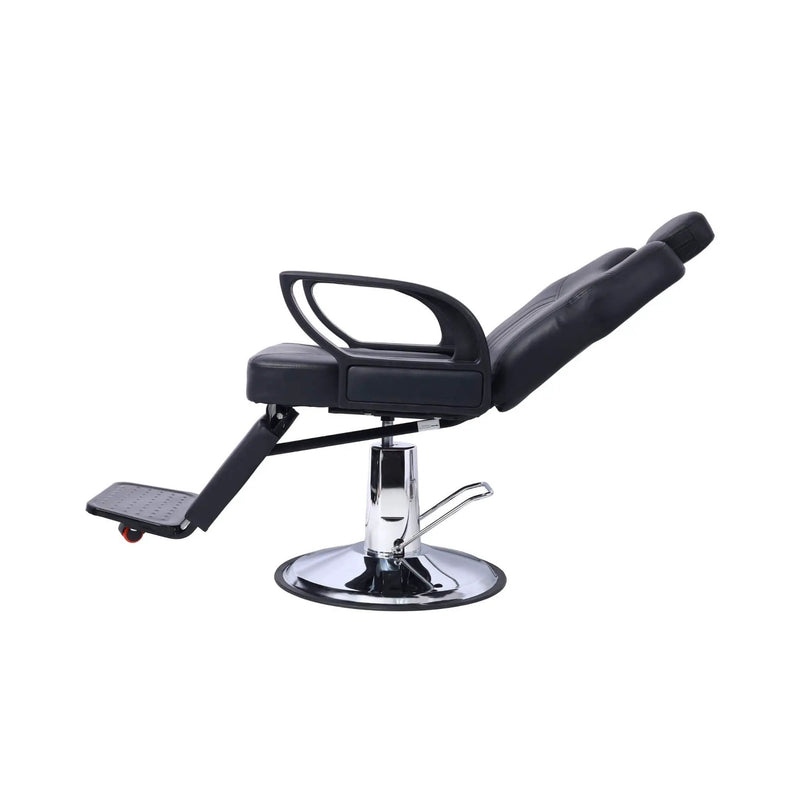 Heavy-Duty Extra-Wide PU Leather Hydraulic Reclining Barber Chair (SAK74613) by SAKSBY WHOLESALE