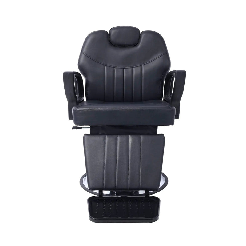 Heavy-Duty Extra-Wide PU Leather Hydraulic Reclining Barber Chair (SAK74613) by SAKSBY WHOLESALE