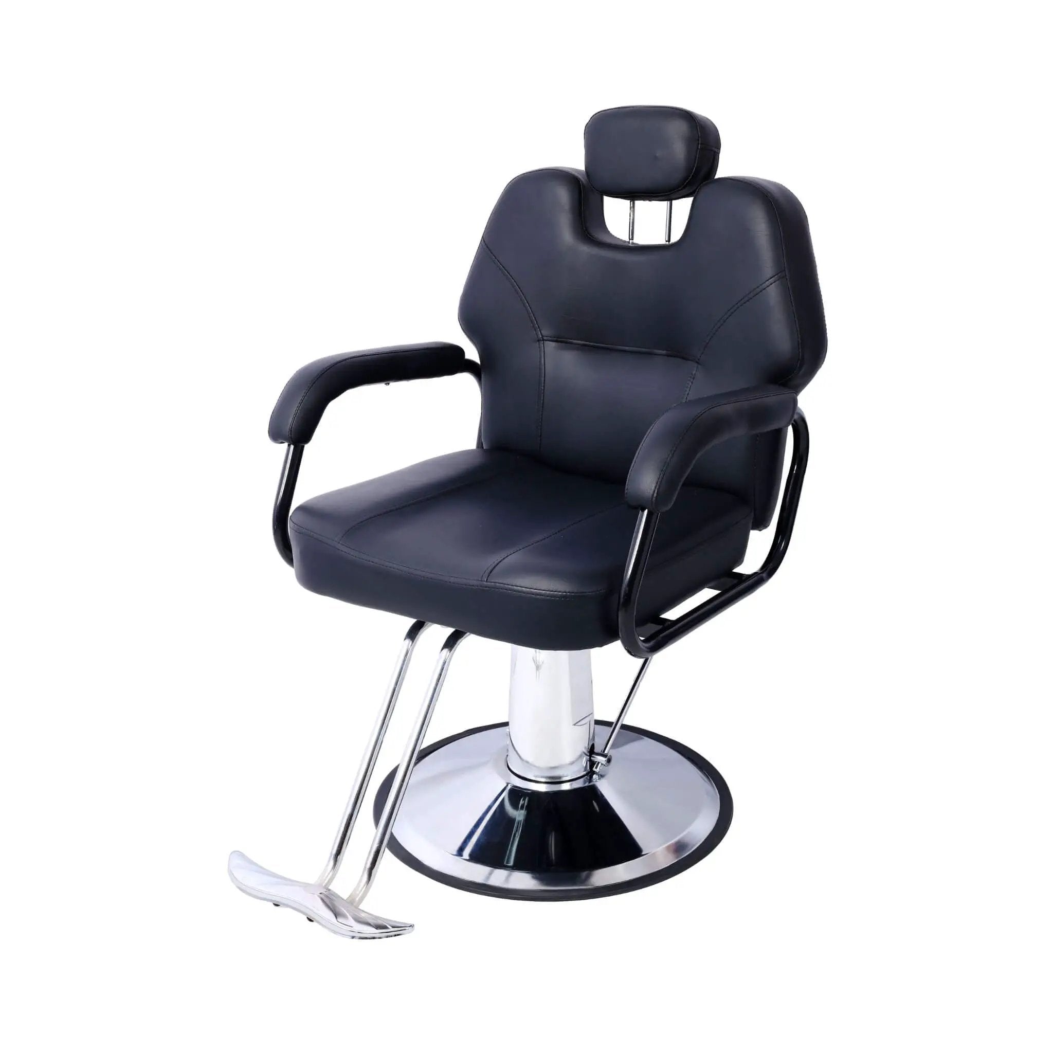 Heavy-Duty All-Purpose Ultra-Comfortable Hydraulic Reclining Barber Chair For Salons And Barber Shops (SAK97418) by SAKSBY WHOLESALE