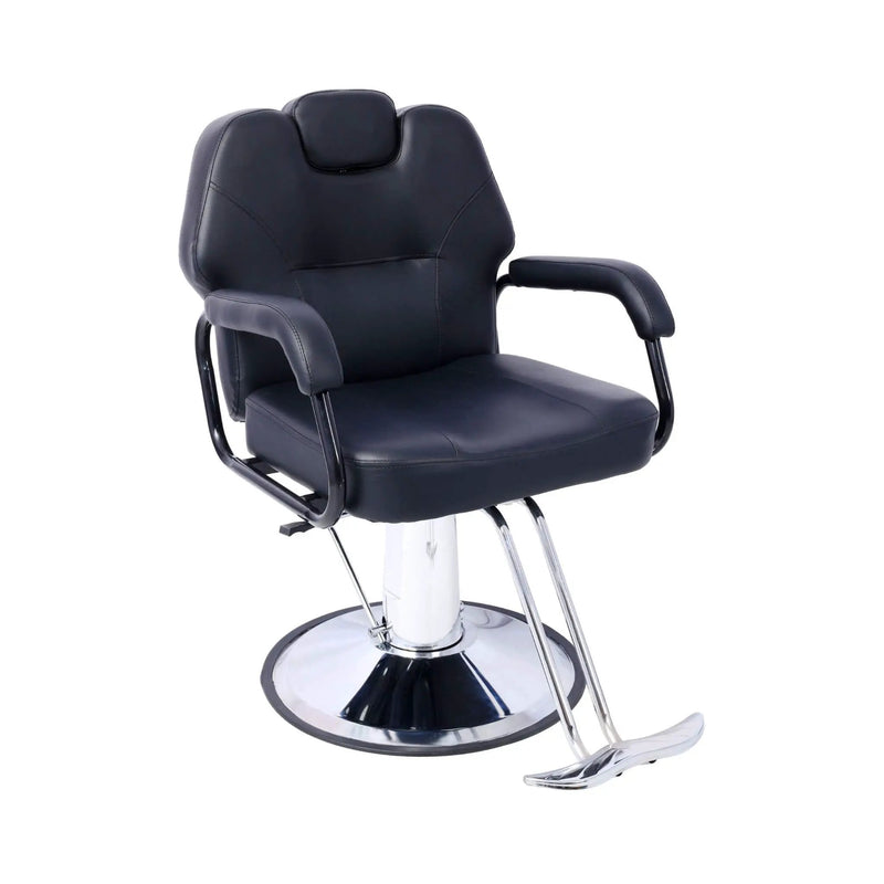 Heavy-Duty All-Purpose Ultra-Comfortable Hydraulic Reclining Barber Chair For Salons And Barber Shops (SAK97418) by SAKSBY WHOLESALE