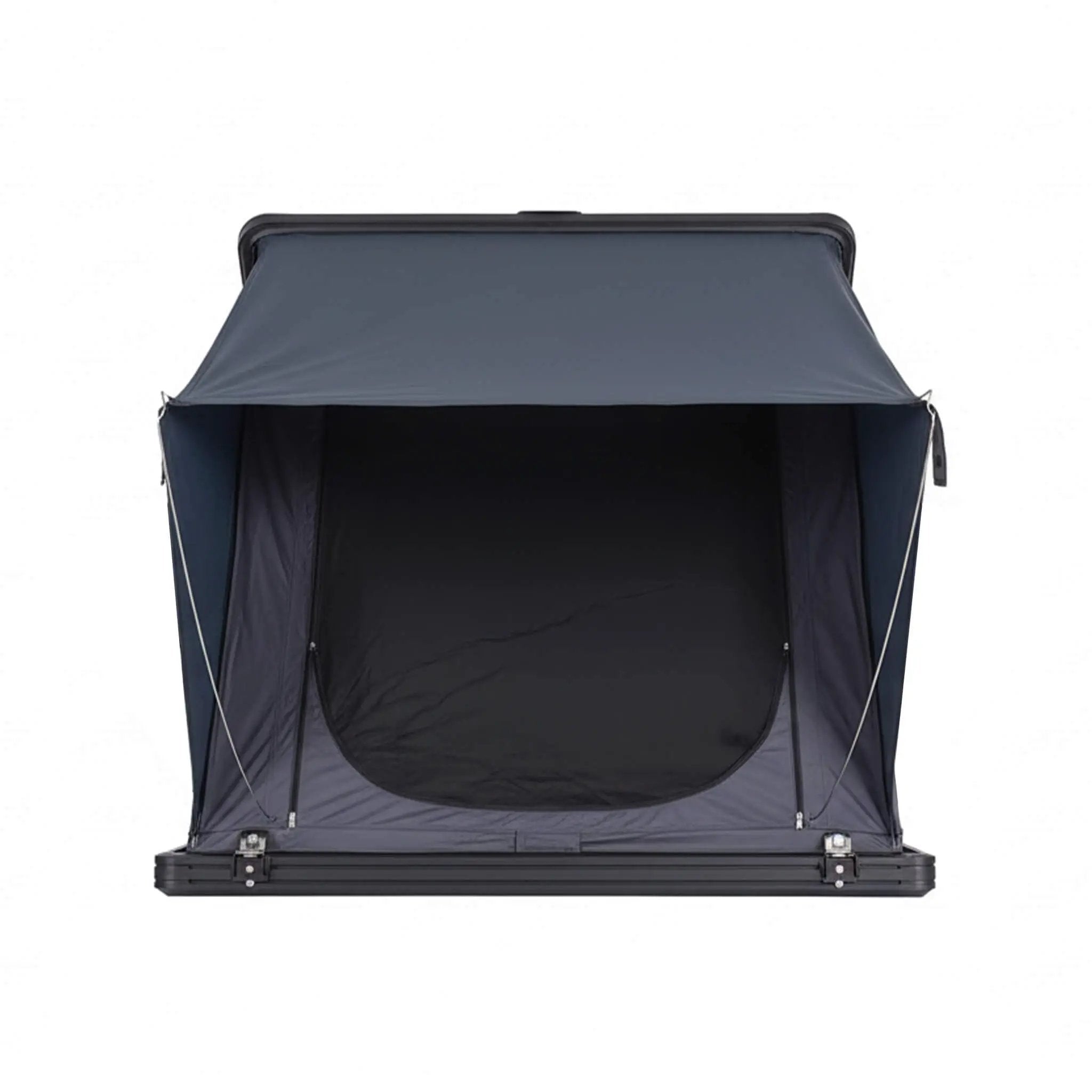 Trailora Ridge Heavy-Duty Aluminum Hard-Shell Rooftop Tent With Ladder, LED Lighting, And Memory Foam Mattress (SAK82931) by SAKSBY WHOLESALE