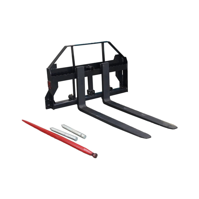 Heavy-Duty Commercial Pallet Fork Frame Hay Attachment (SAK34851) by SAKSBY WHOLESALE