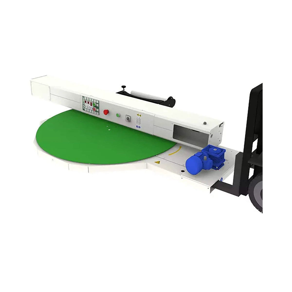 Heavy-Duty Commercial Pallet Carousel Shrink Wrapping Skid Turntable Machine (SAK62410) by SAKSBY WHOLESALE
