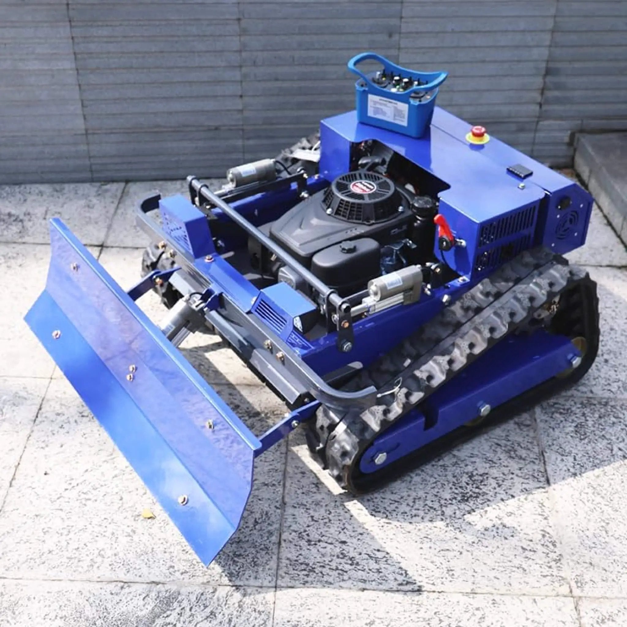 Heavy-Duty Commercial Remote-Controlled Lawn Mower With Snow Plow (SAK85214) by SAKSBY WHOLESALE