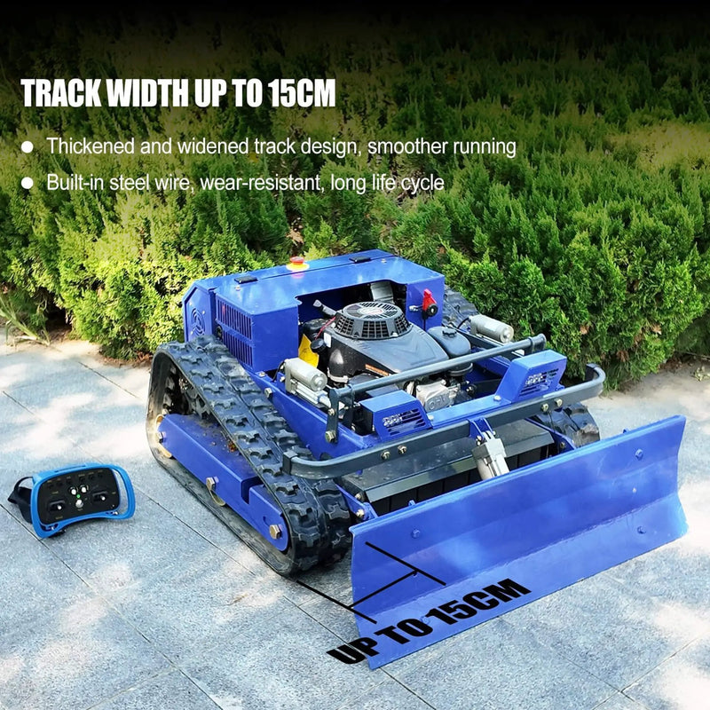 Heavy-Duty Commercial Remote-Controlled Lawn Mower With Snow Plow (SAK85214) by SAKSBY WHOLESALE