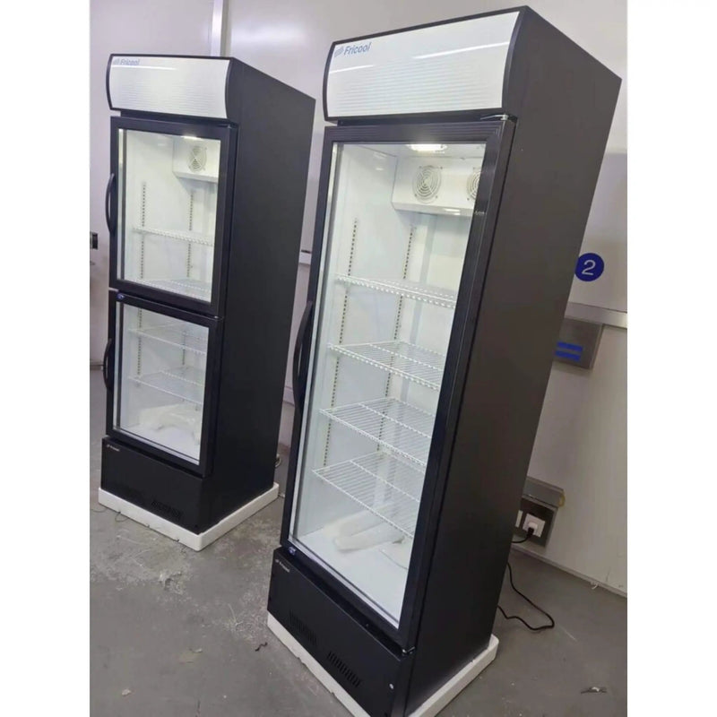 Heavy-Duty 23-Inch Commercial Single Glass Door Refrigerator With LED Lights (SAK43533) by SAKSBY WHOLESALE