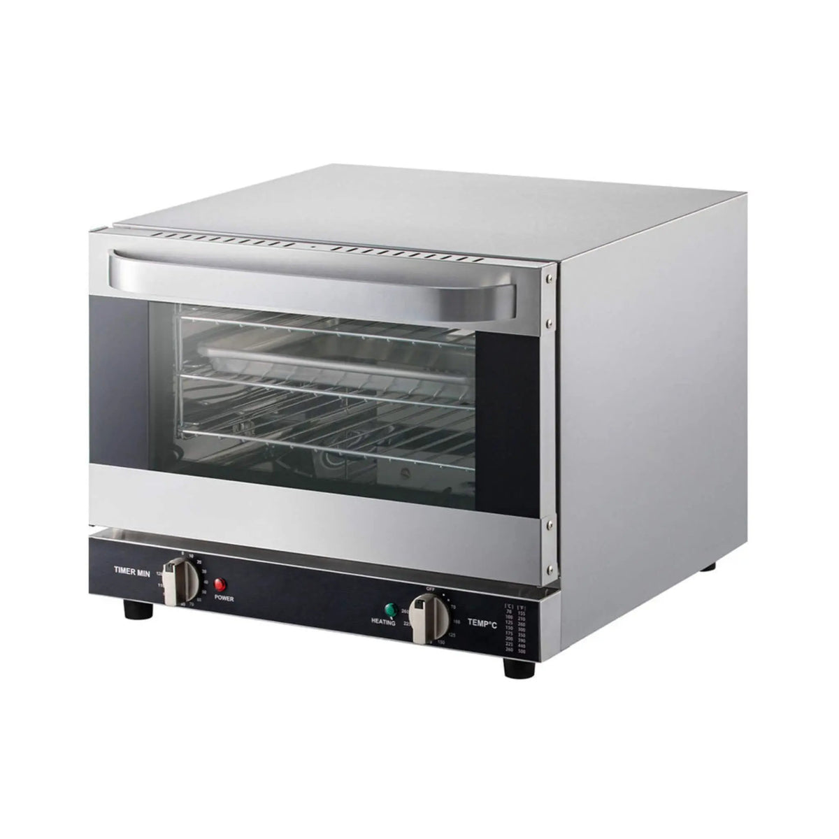 Heavy-Duty Commercial Stainless Steel Countertop Convection Toaster Oven (SAK51683) by SAKSBY WHOLESALE