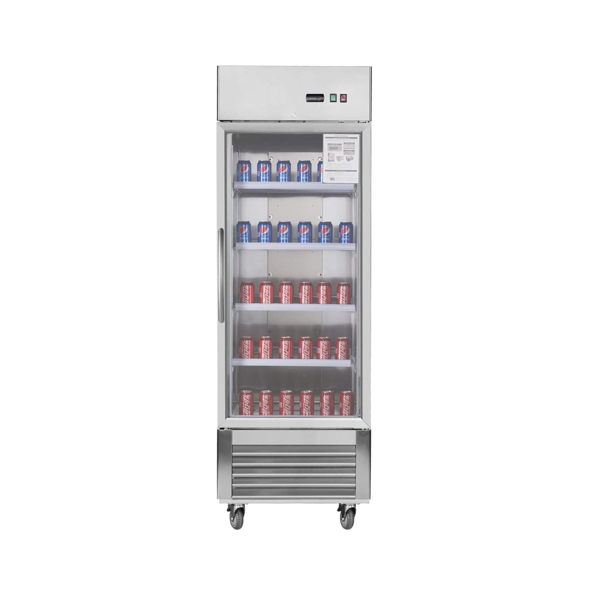 Heavy-Duty Commercial Upright ETL Certified Freezer For Restaurants, Bars, And Supermarkets (SAK01847) by SAKSBY WHOLESALE