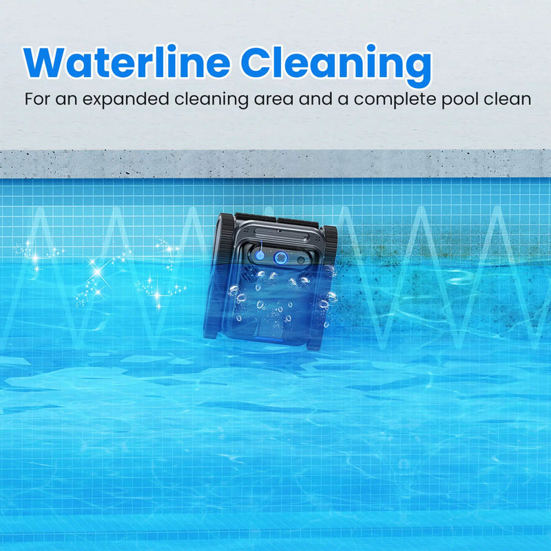 Heavy-Duty Cordless Wall Climbing Robotic Pool Vacuum Cleaner (SAK80239) by SAKSBY WHOLESALE