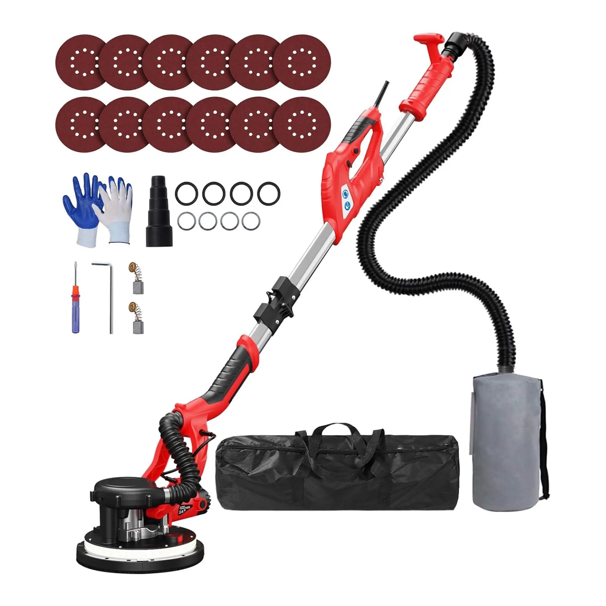 Heavy-Duty Drywall Ceiling Pole Sander Vacuum Tool (SAK93935) by SAKSBY WHOLESALE