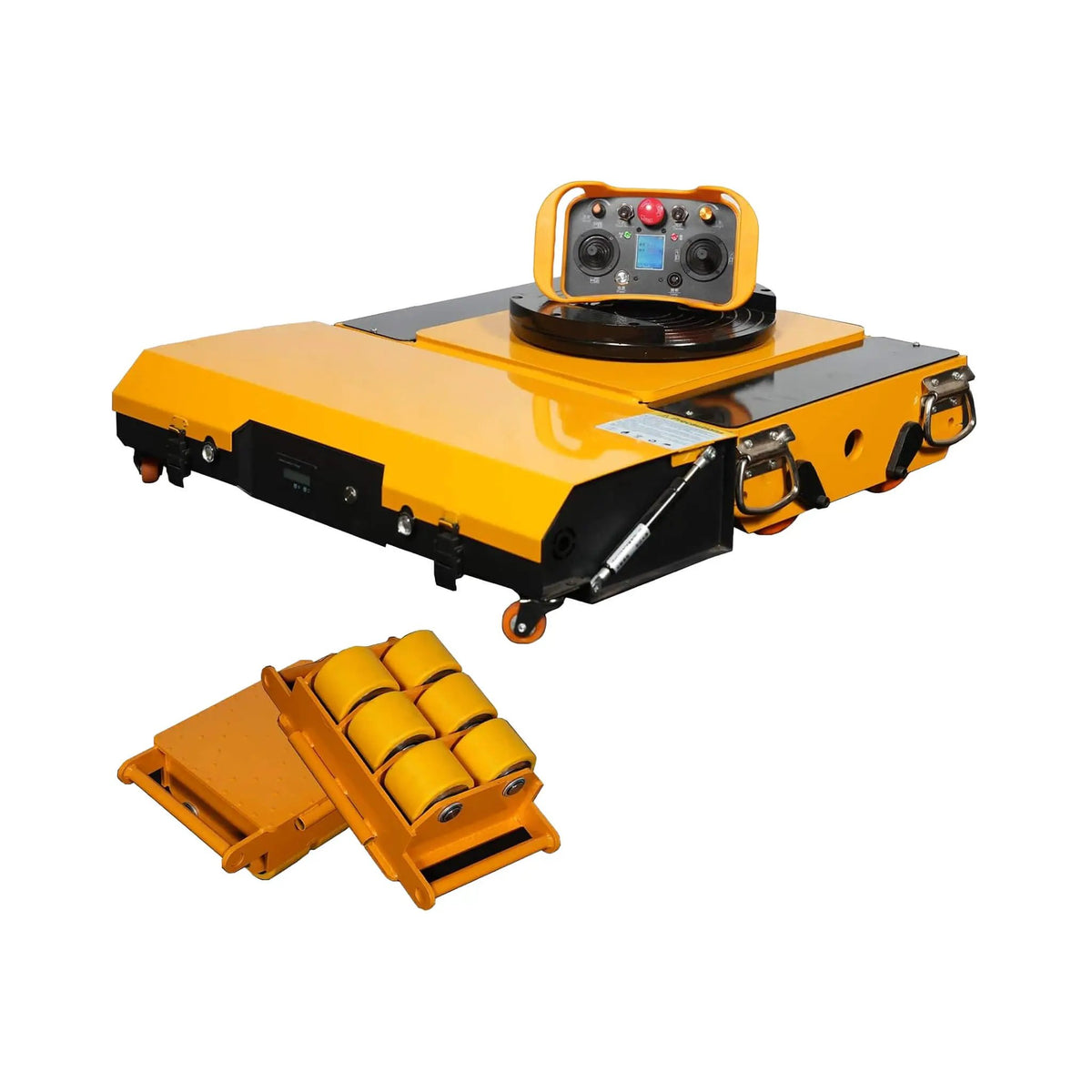 Heavy-Duty Electric Industrial 360-Degree Rotational Mover Skate Dolly (SAK52917), photo 10 of 11