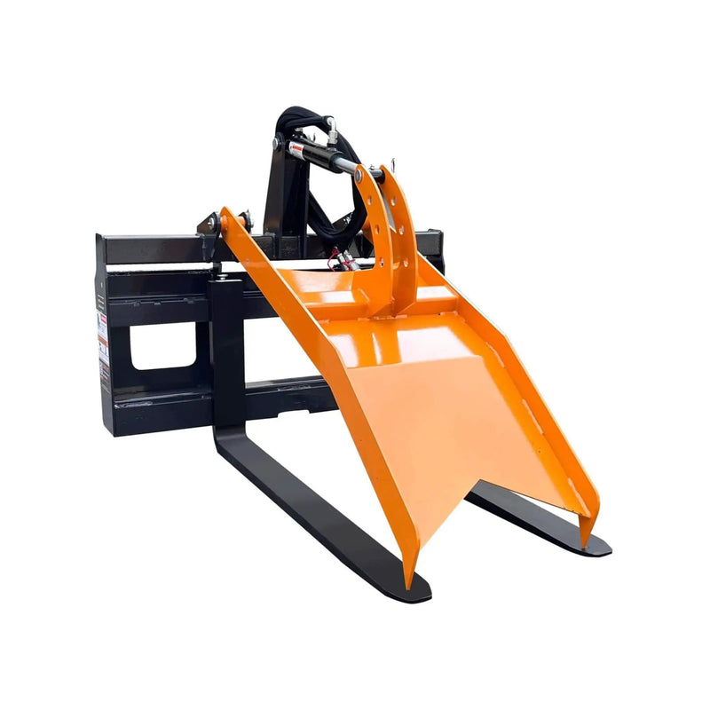 Heavy-Duty Fork Grapple Skid Steer Attachment With Universal Quick Attach (SAK10478) by SAKSBY WHOLESALE