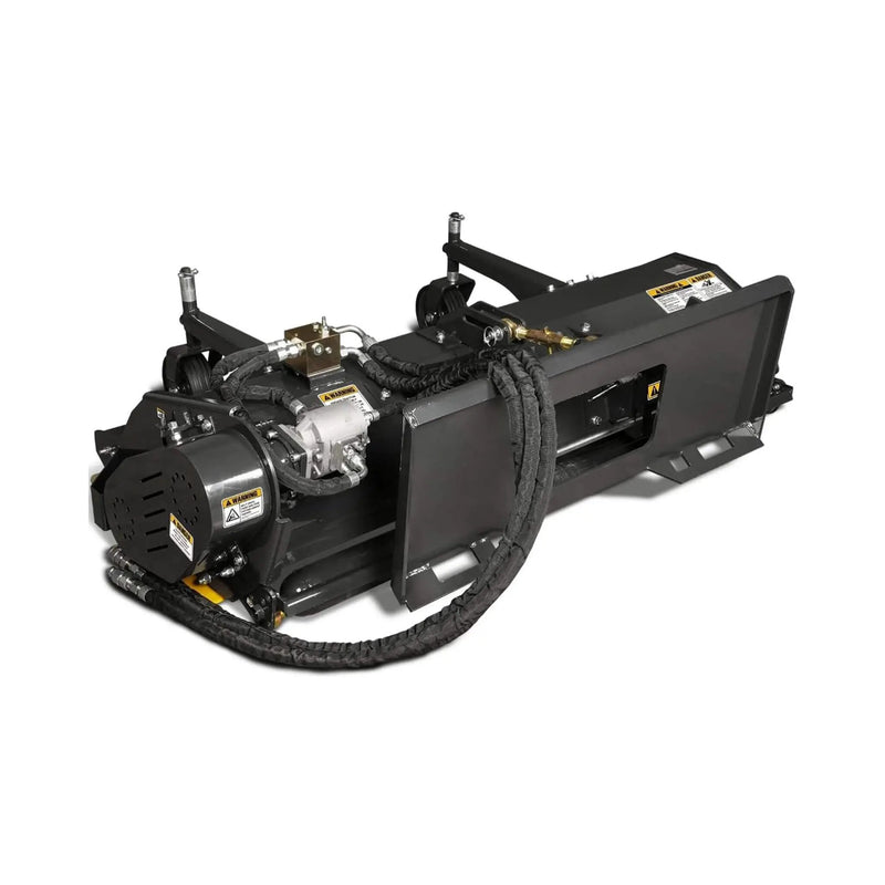 Heavy-Duty Hydraulic Flail Mower Skid Steer Attachment [3-Point Hitch CAT 2] (SAK58246) by SAKSBY WHOLESALE