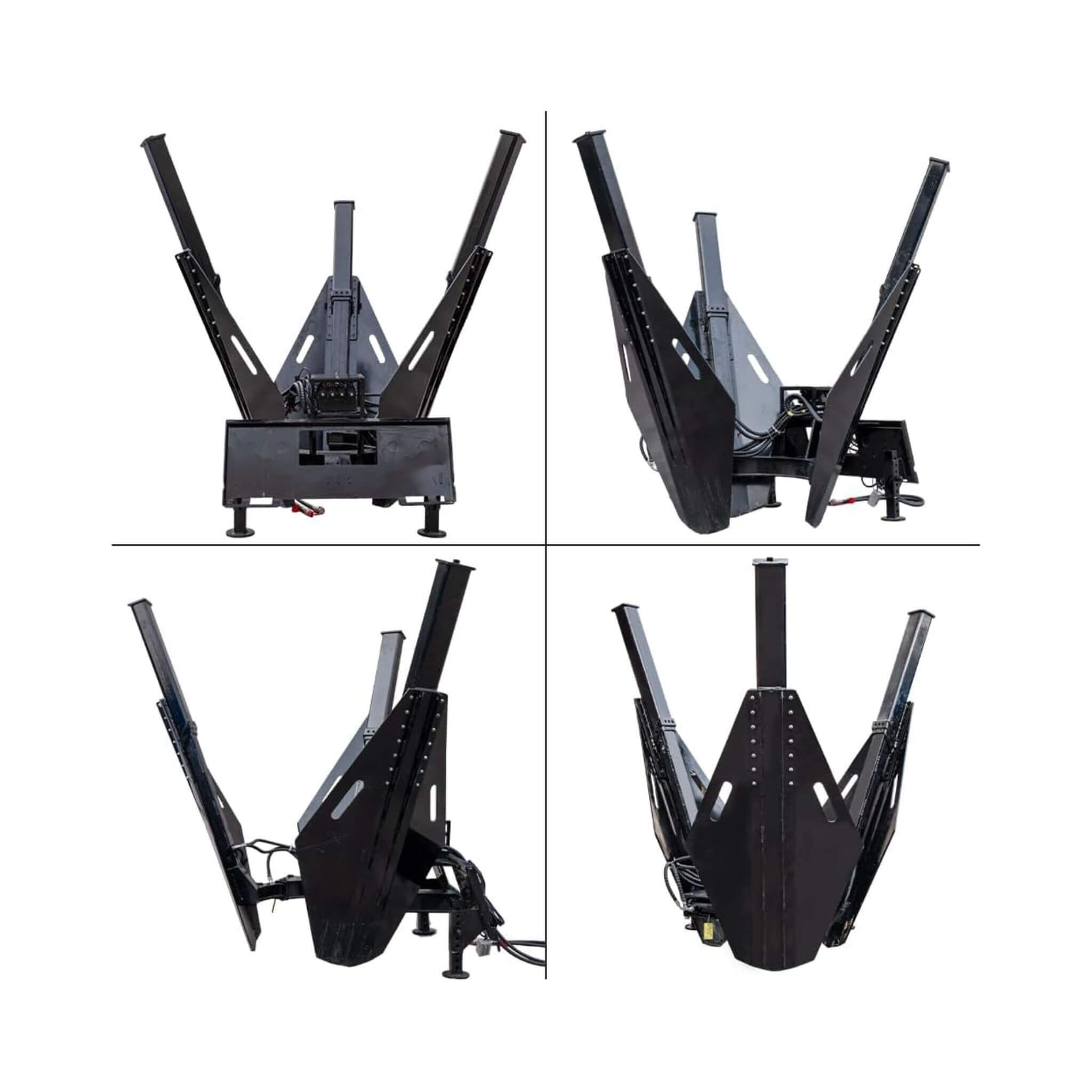 Heavy-Duty Industrial 3-Blade Tree Spade Transplanter Skid Steer Attachment (SAK50296) by SAKSBY WHOLESALE