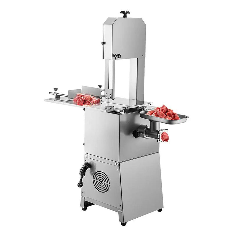 Heavy-Duty Industrial Electric Meat Bandsaw Bone Cutting Machine, 550W (SAK47410) by SAKSBY WHOLESALE