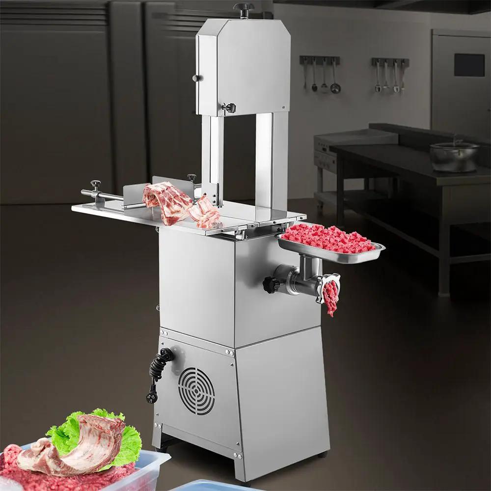 Heavy-Duty Industrial Electric Meat Bandsaw Bone Cutting Machine, 550W (SAK47410) by SAKSBY WHOLESALE