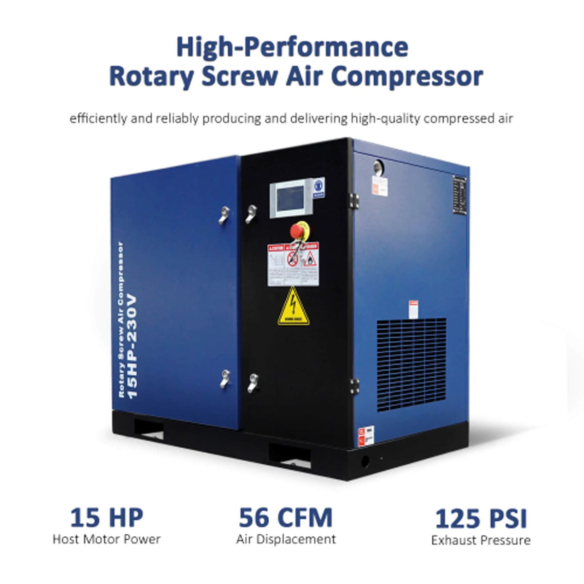 Heavy-Duty Industrial Rotary Screw Air Compressor (SAK04891) by SAKSBY WHOLESALE