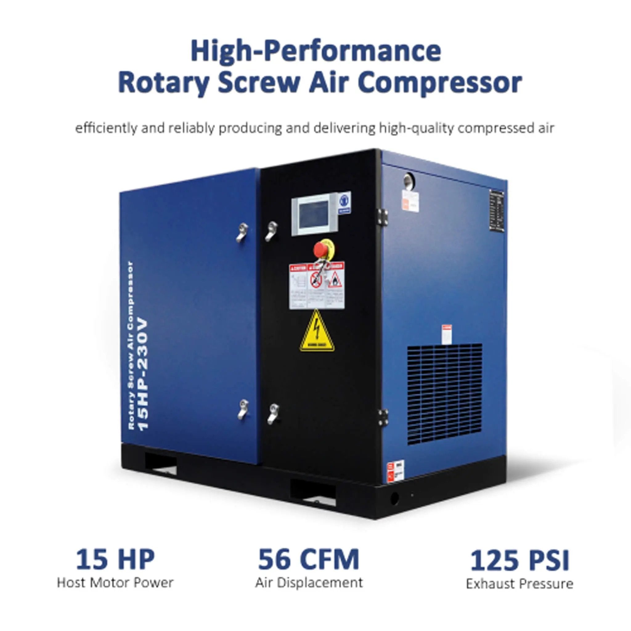Heavy-Duty Industrial Rotary Screw Air Compressor (SAK04891) by SAKSBY WHOLESALE