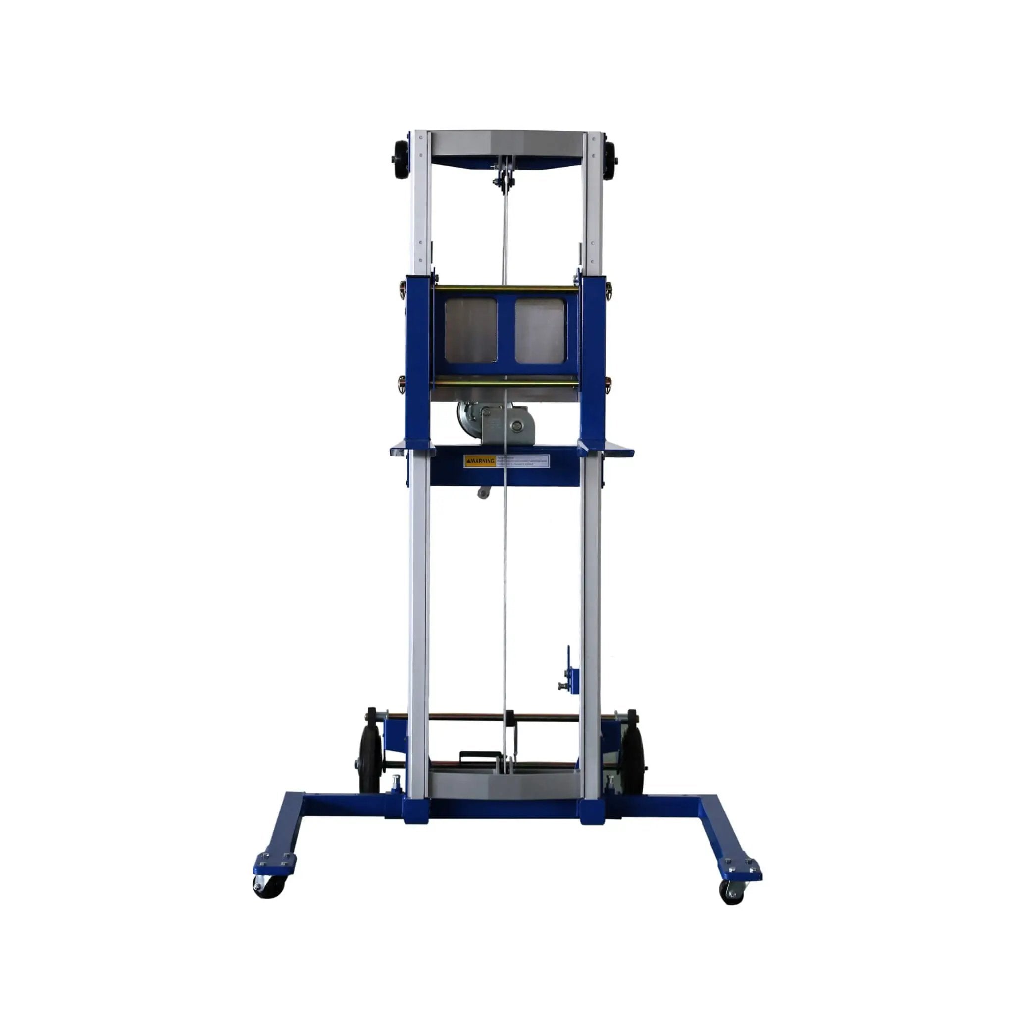 Heavy-Duty Lightweight Manual Hand Crank Straddle Stacker With Adjustable Straddle Legs, 400LBS (SAK94576) by SAKSBY WHOLESALE