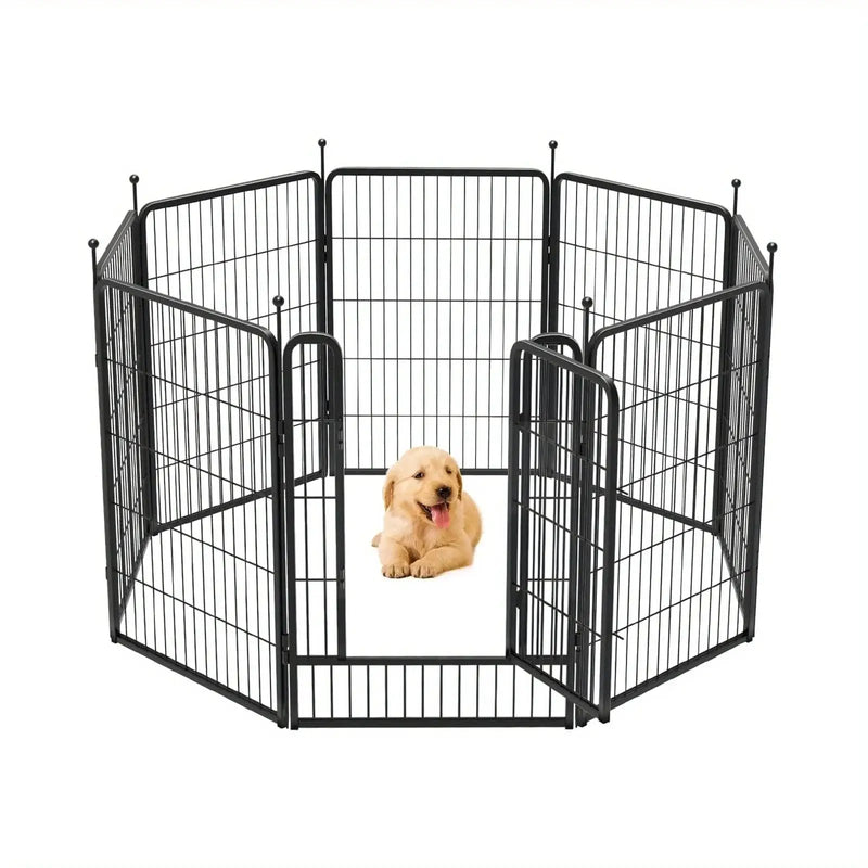Heavy Duty Metal Dog Playpen by House Of Avana