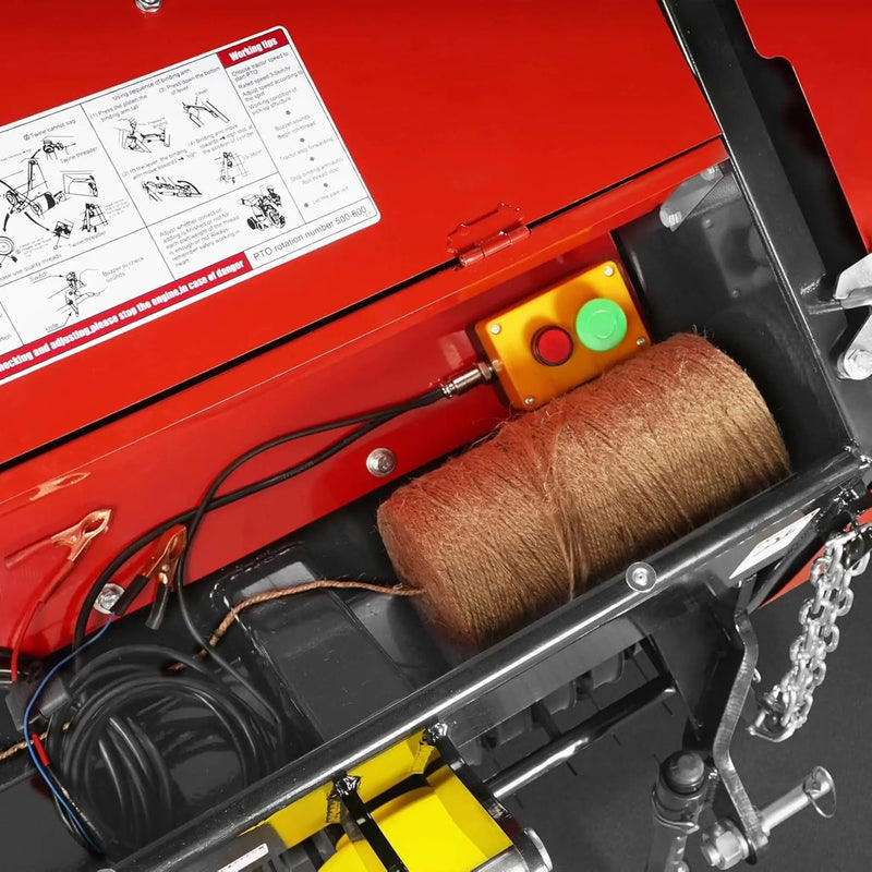 Heavy-Duty Mini Round Hay Tractor Baler With Twine Wrap (SAK36194) by SAKSBY WHOLESALE