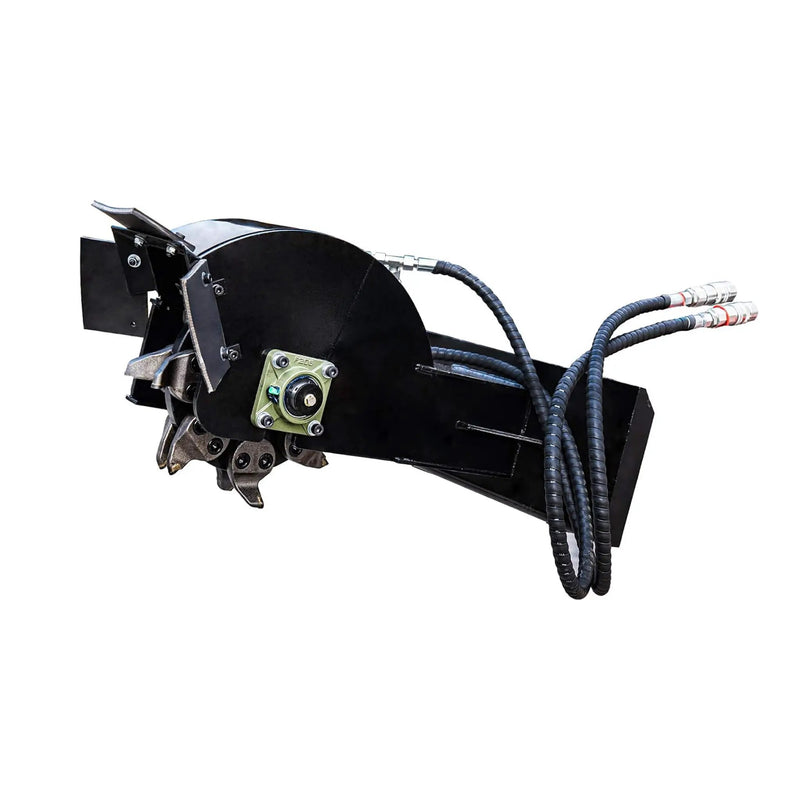 Heavy-Duty Mini Skid Steer Stump Grinder Attachment With Carbide Steel Teeth (SAK57481) by SAKSBY WHOLESALE