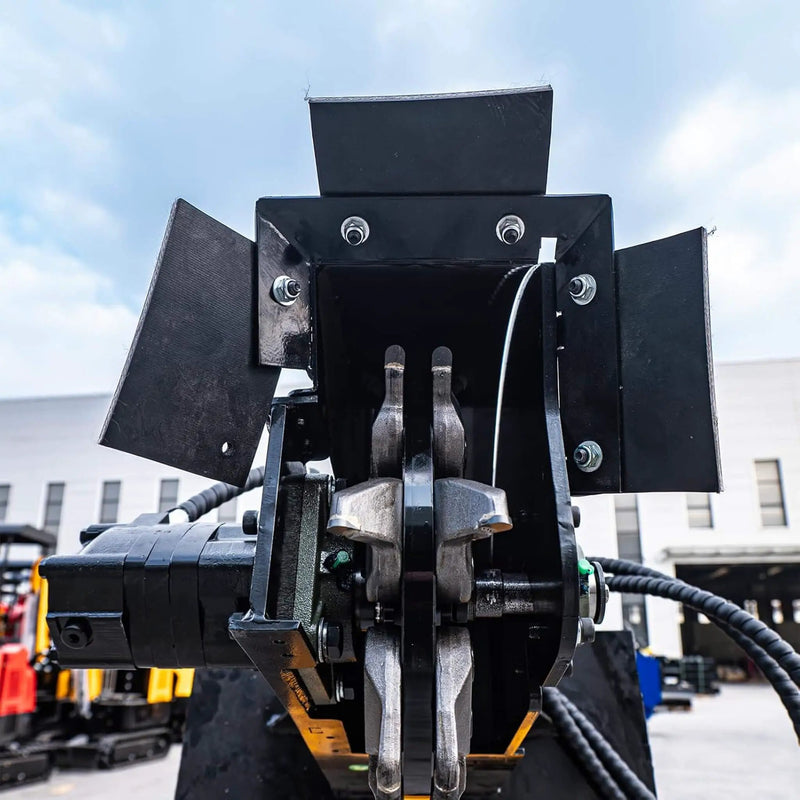 Heavy-Duty Mini Skid Steer Stump Grinder Attachment With Carbide Steel Teeth (SAK57481) by SAKSBY WHOLESALE