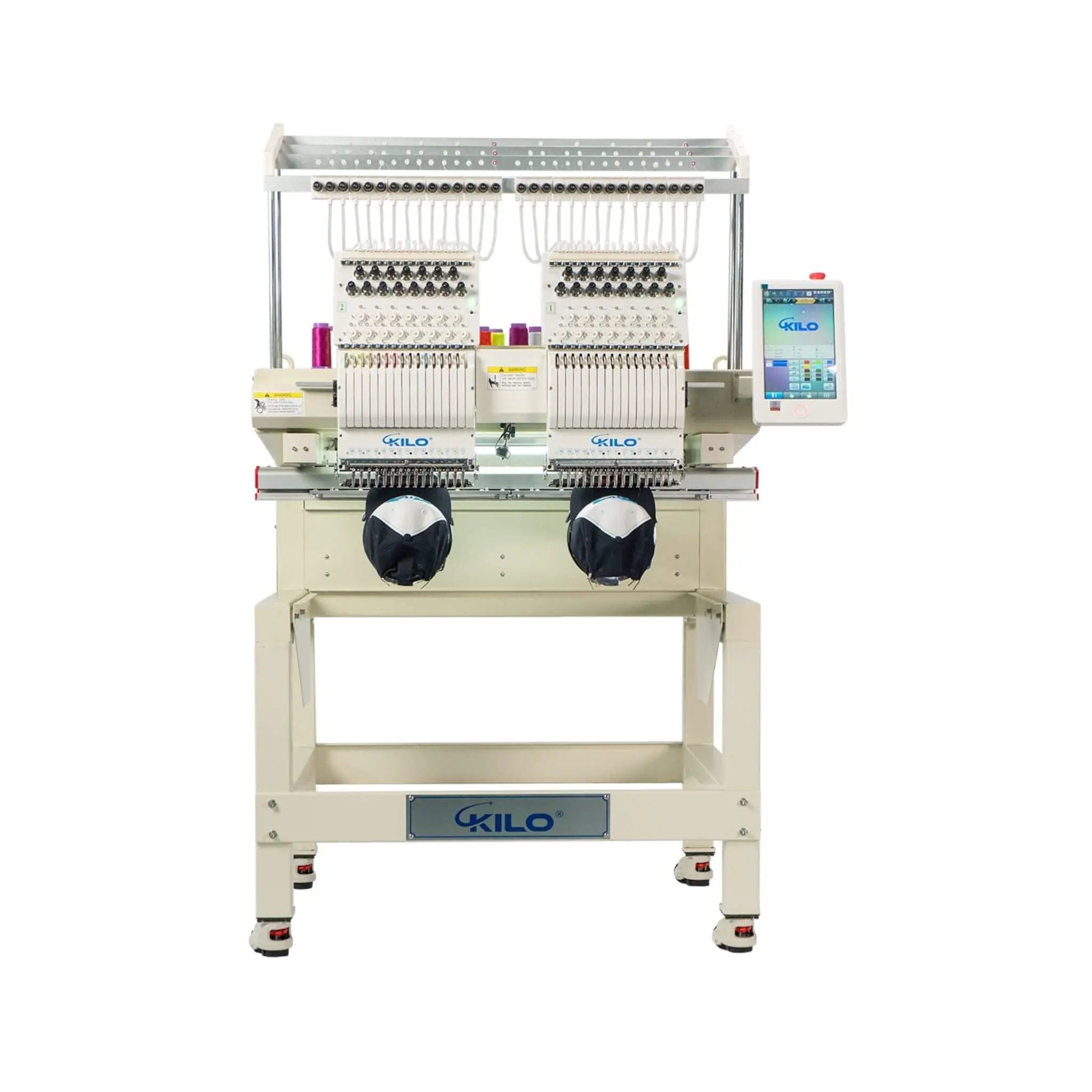 Heavy-Duty Multi-Functional Commercial 15-Needle Double Head Embroidery Machine (SAK76814) by SAKSBY WHOLESALE