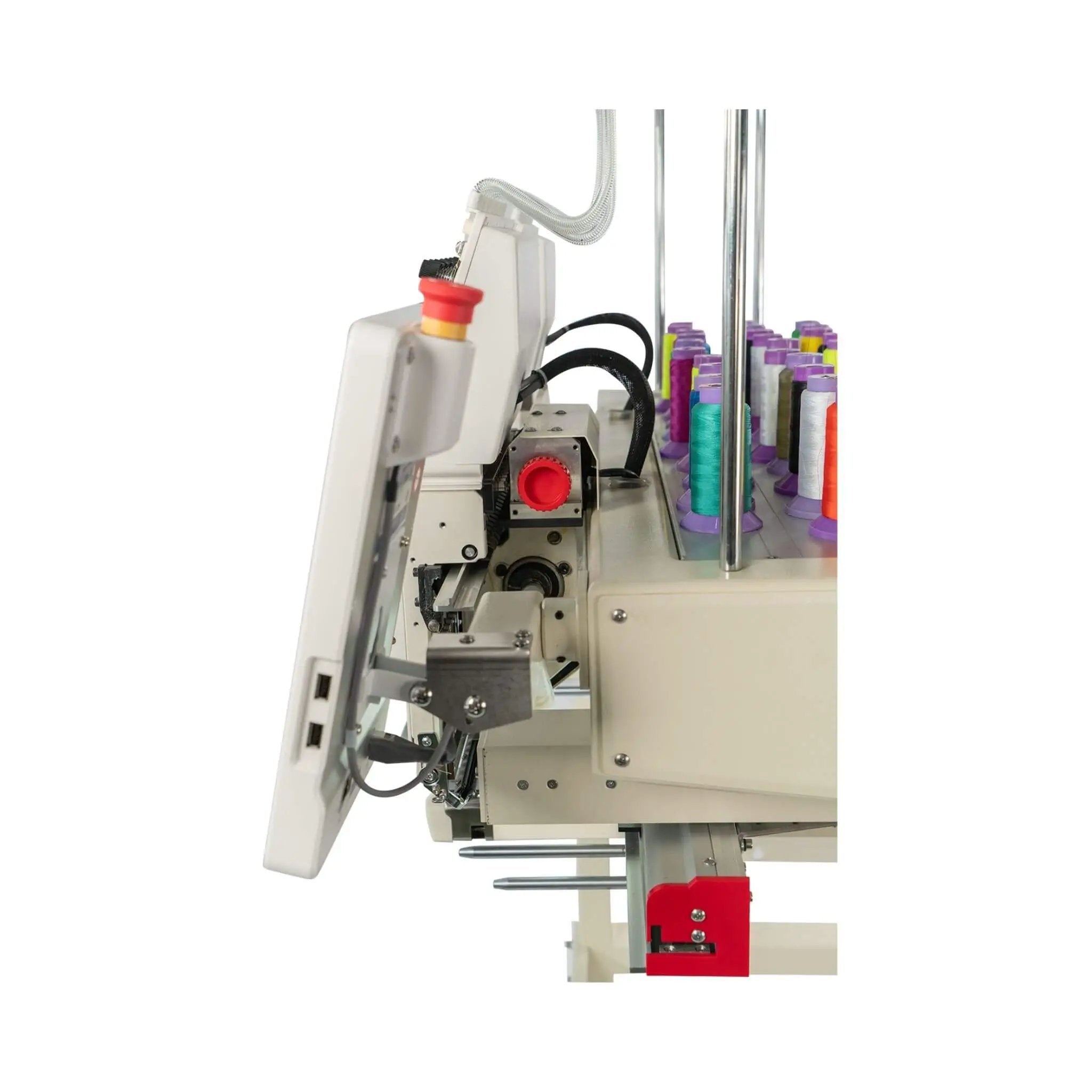 Heavy-Duty Multi-Functional Commercial 15-Needle Double Head Embroidery Machine (SAK76814) by SAKSBY WHOLESALE