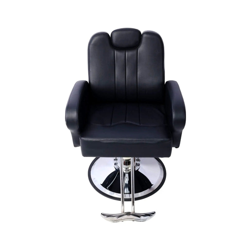 Heavy-Duty Multifunctional PU Leather Reclining Hydraulic Barber Chair W/ Chrome Steel Base (SAK35719) by SAKSBY WHOLESALE