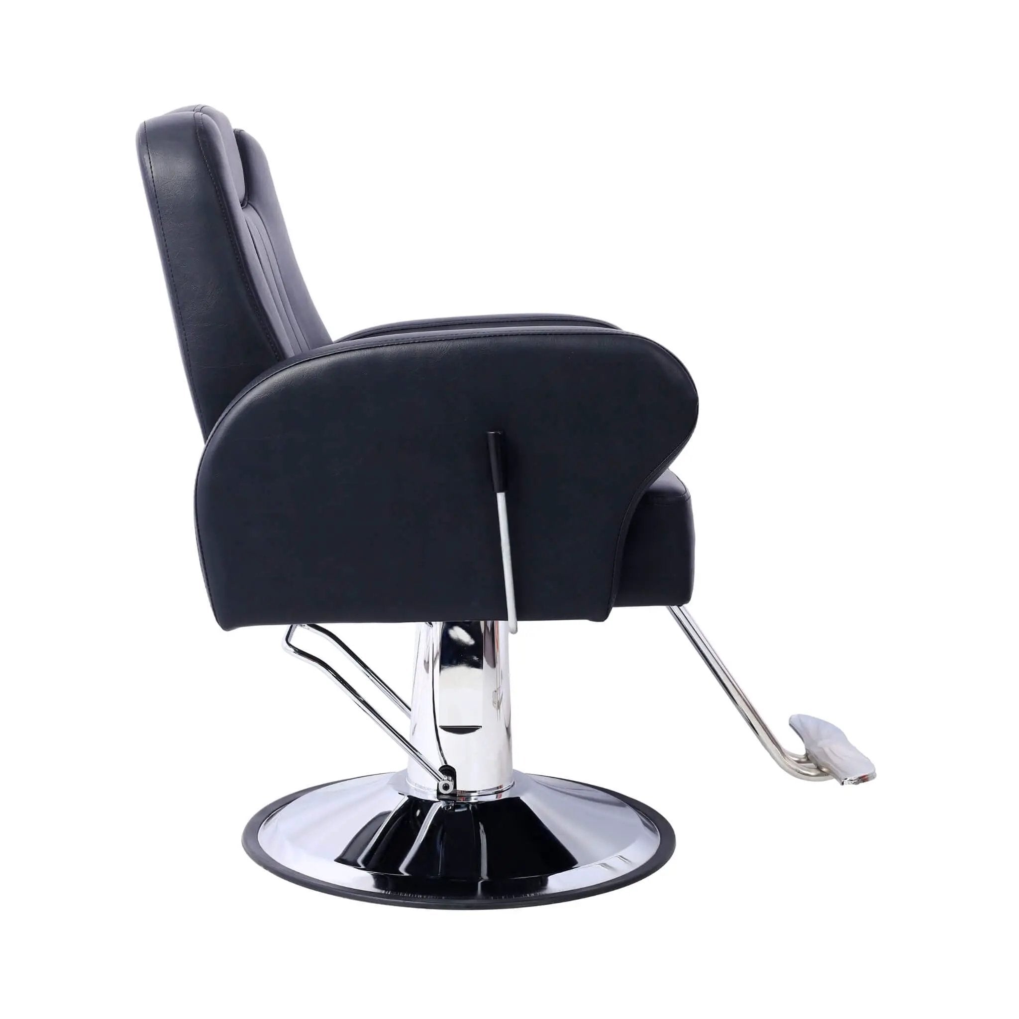 Heavy-Duty Multifunctional PU Leather Reclining Hydraulic Barber Chair W/ Chrome Steel Base (SAK35719) by SAKSBY WHOLESALE