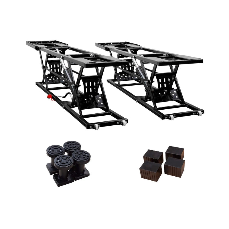 Heavy-Duty Portable 7000 LBS Car Lift Jack With Locking Levels (SAK10574) by SAKSBY WHOLESALE