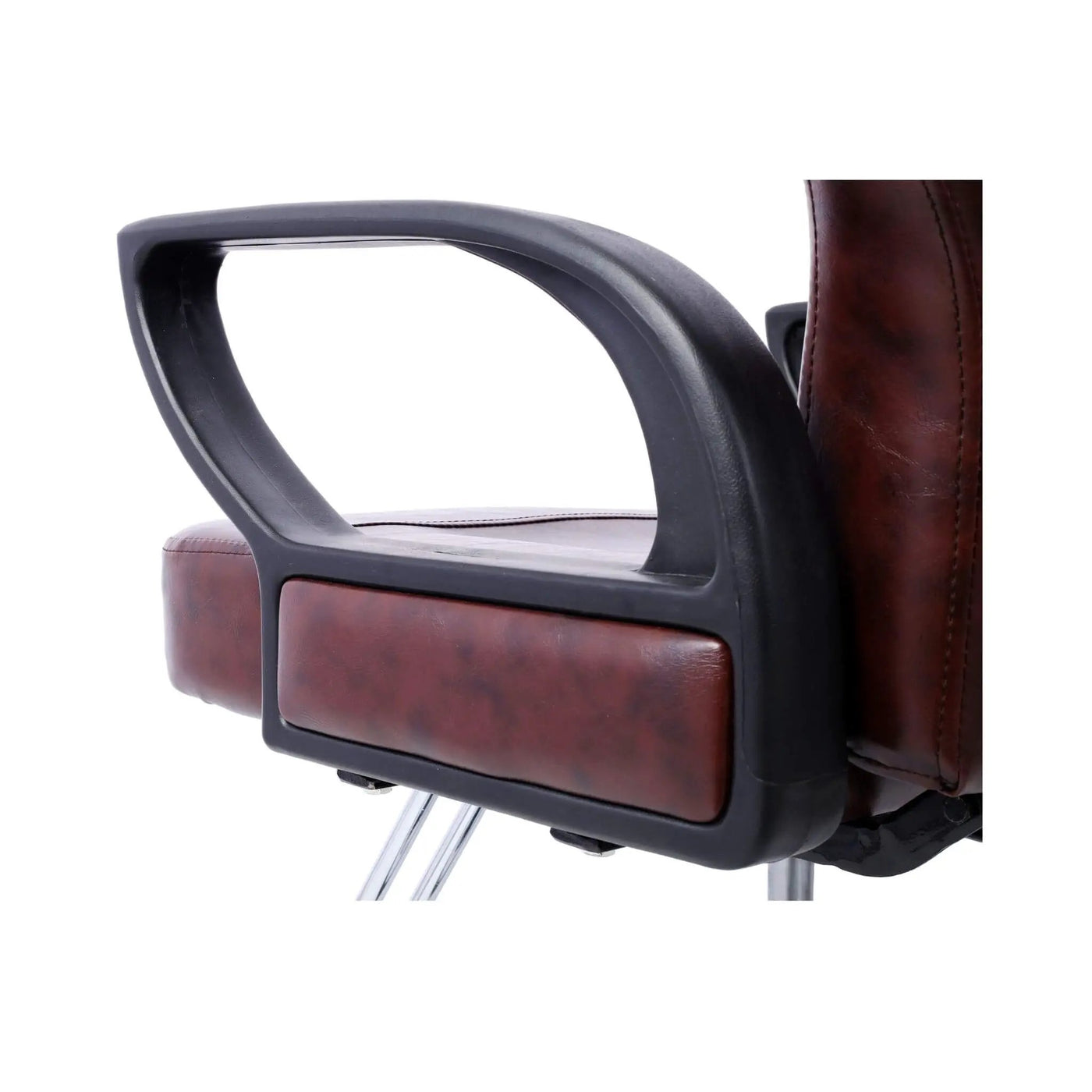 Heavy-Duty Professional Hydraulic Reclining Salon Chair With Barber Cape (SAK45170) by SAKSBY WHOLESALE