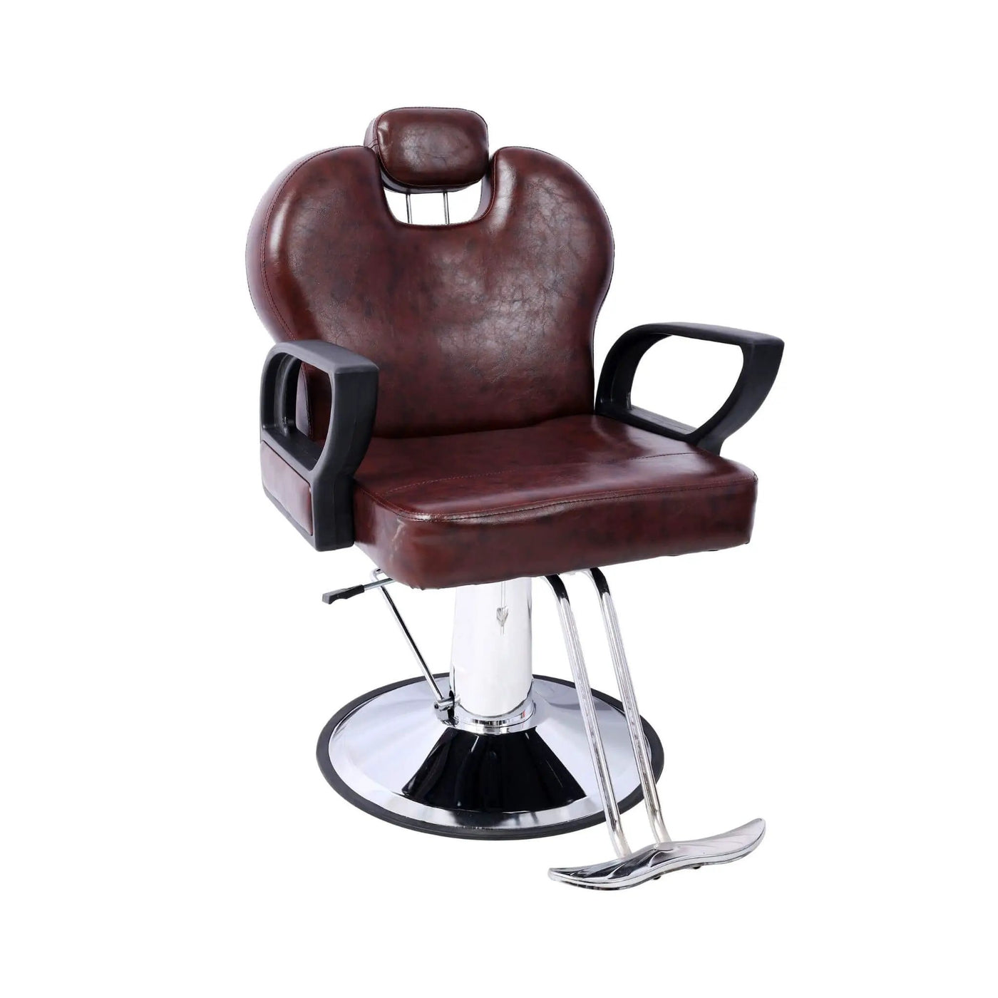 Heavy-Duty Professional Hydraulic Reclining Salon Chair With Barber Cape (SAK45170) by SAKSBY WHOLESALE