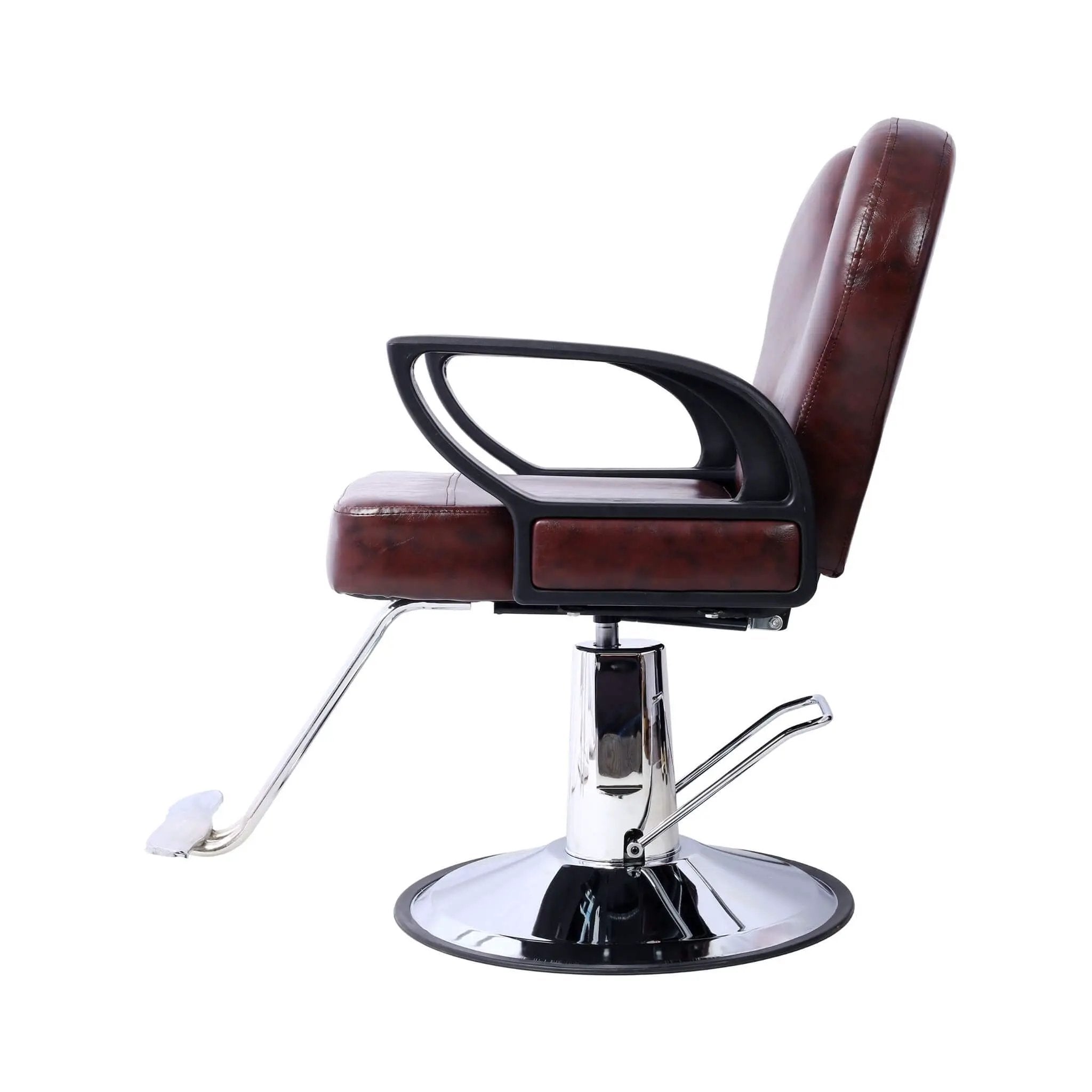 Heavy-Duty Professional Hydraulic Reclining Salon Chair With Barber Cape (SAK45170) by SAKSBY WHOLESALE
