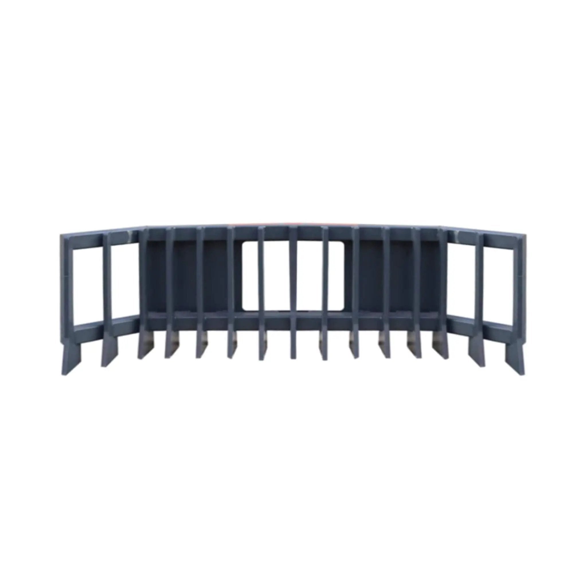 Heavy-Duty Push Stick Rake Skid Steer Attachment With Quick Attach (SAK60185) by SAKSBY WHOLESALE