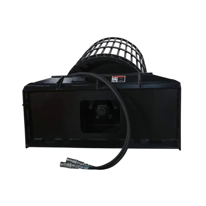 Heavy-Duty Rotary Rock Picker Skid Steer Attachment With 30-Inch Drum (SAK72651) by SAKSBY WHOLESALE