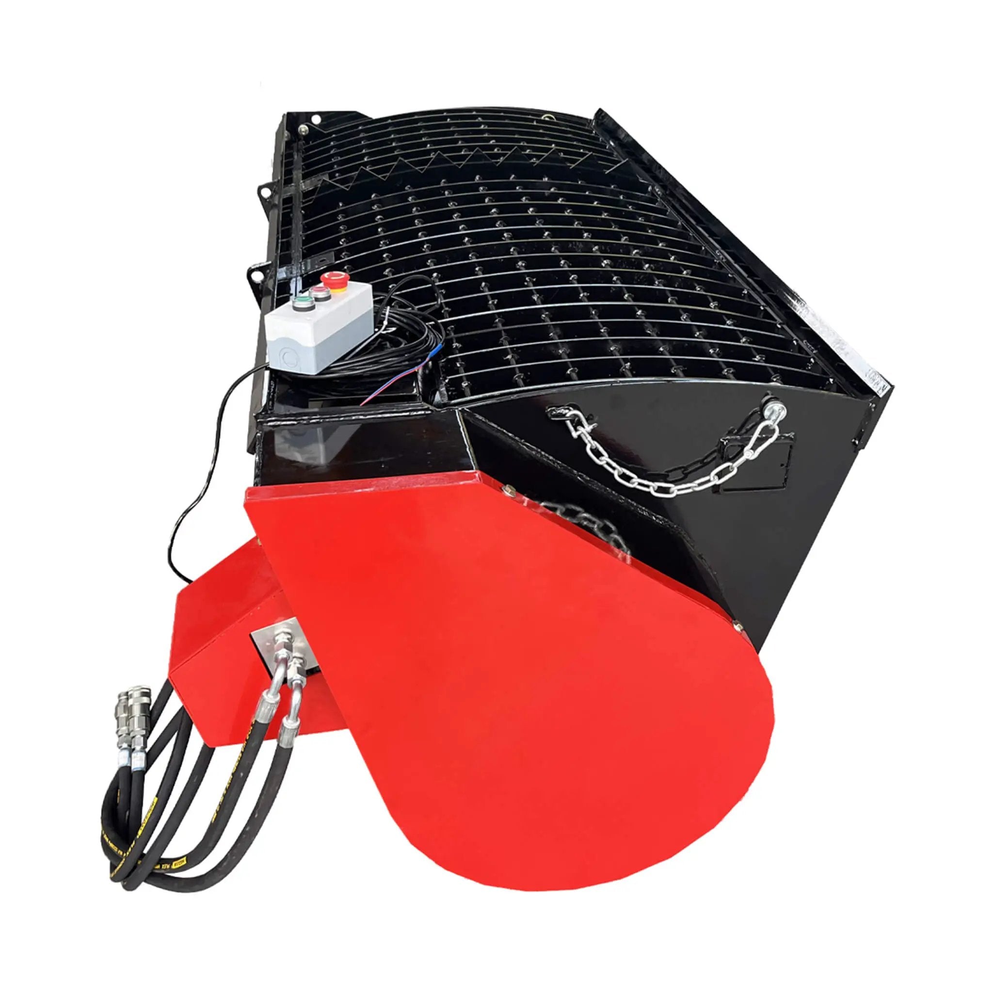 Heavy-Duty Self Loading Skid Steer Concrete Mixer Bucket Attachment With Universal Mount Plate (SAK48914) by SAKSBY WHOLESALE