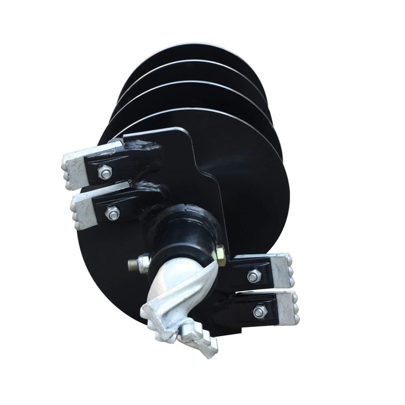 Heavy-Duty Skid Steer Auger Drive Attachment With 12-Inch Post Hole Bit (SAK25169) by SAKSBY WHOLESALE