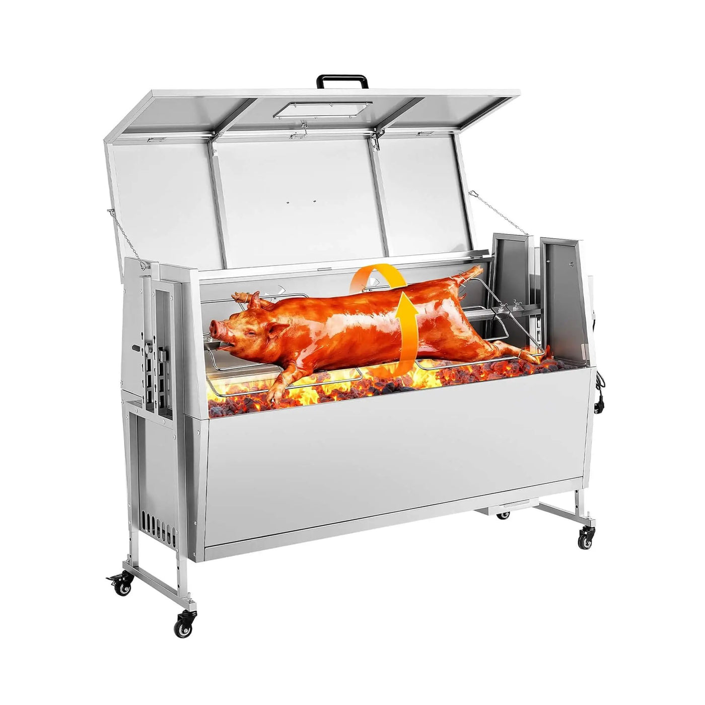 Heavy-Duty Spit Roaster Rotisserie BBQ Grill For Pig, Lamb And Chicken (SAK59286) by SAKSBY WHOLESALE
