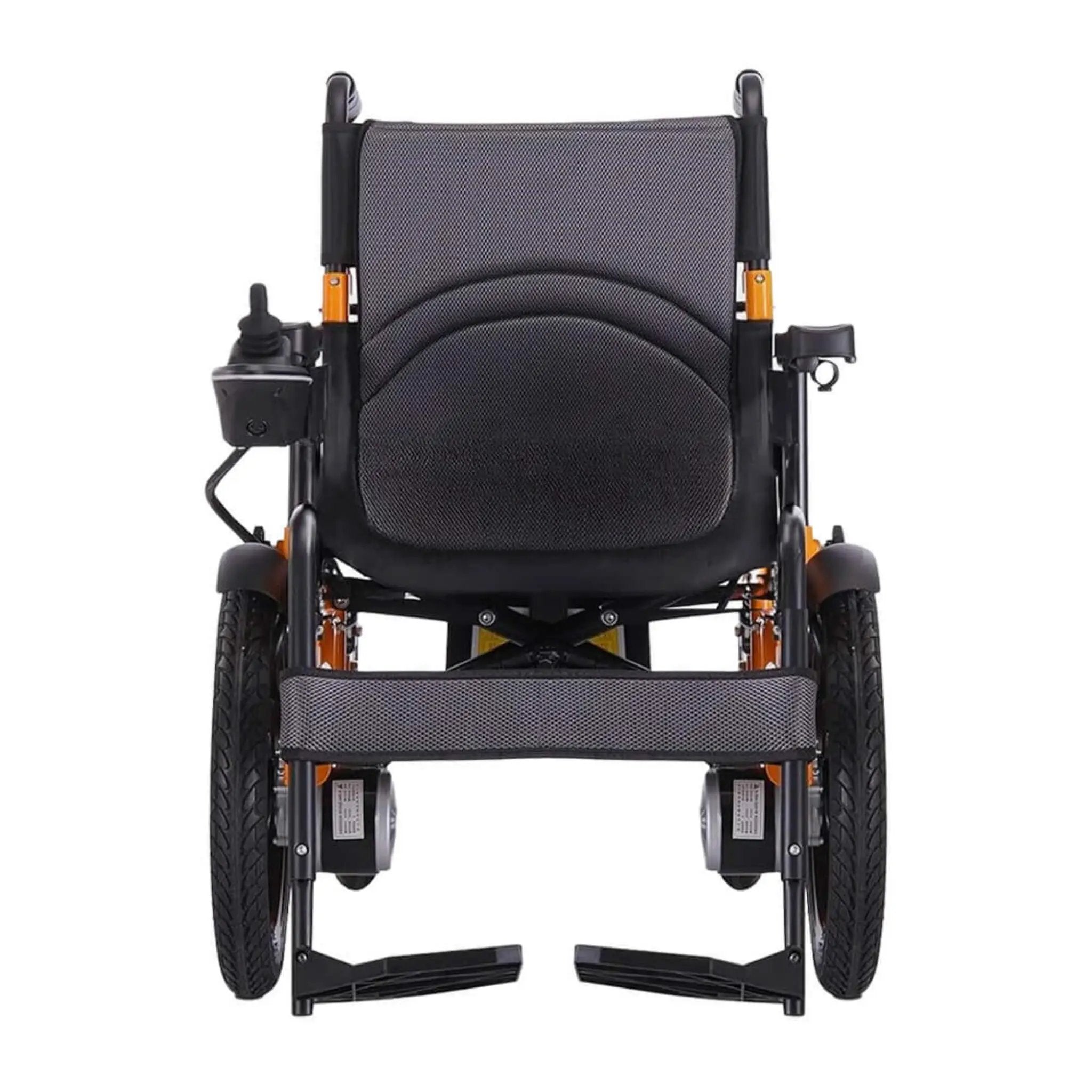 Motivo Heavy-Duty Ultralight All-Terrain Electric Airplane-Approved Foldable Wheelchair, 300LBS (SAK63147) by SAKSBY WHOLESALE
