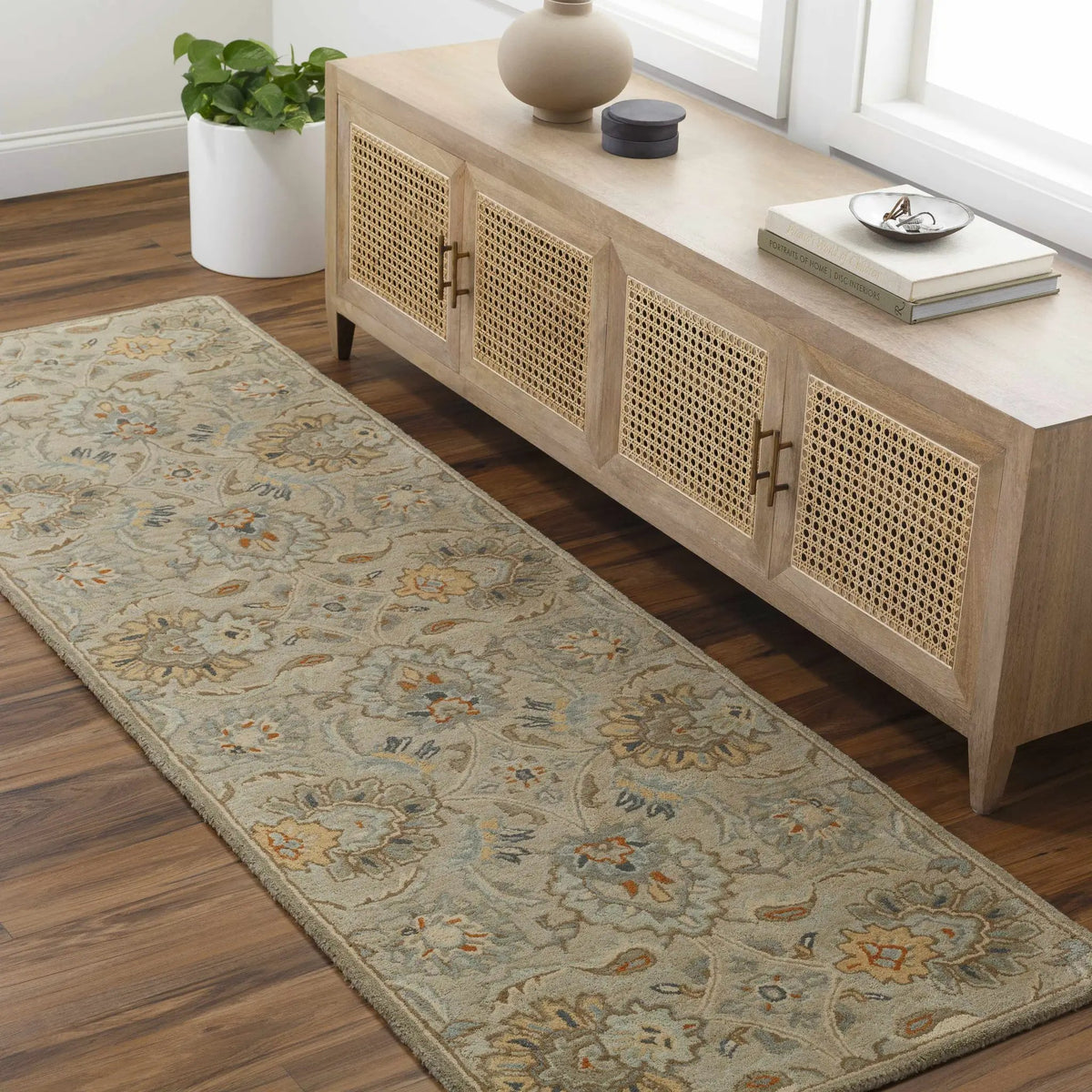 Hedia Area Rug, installed in a room 2
