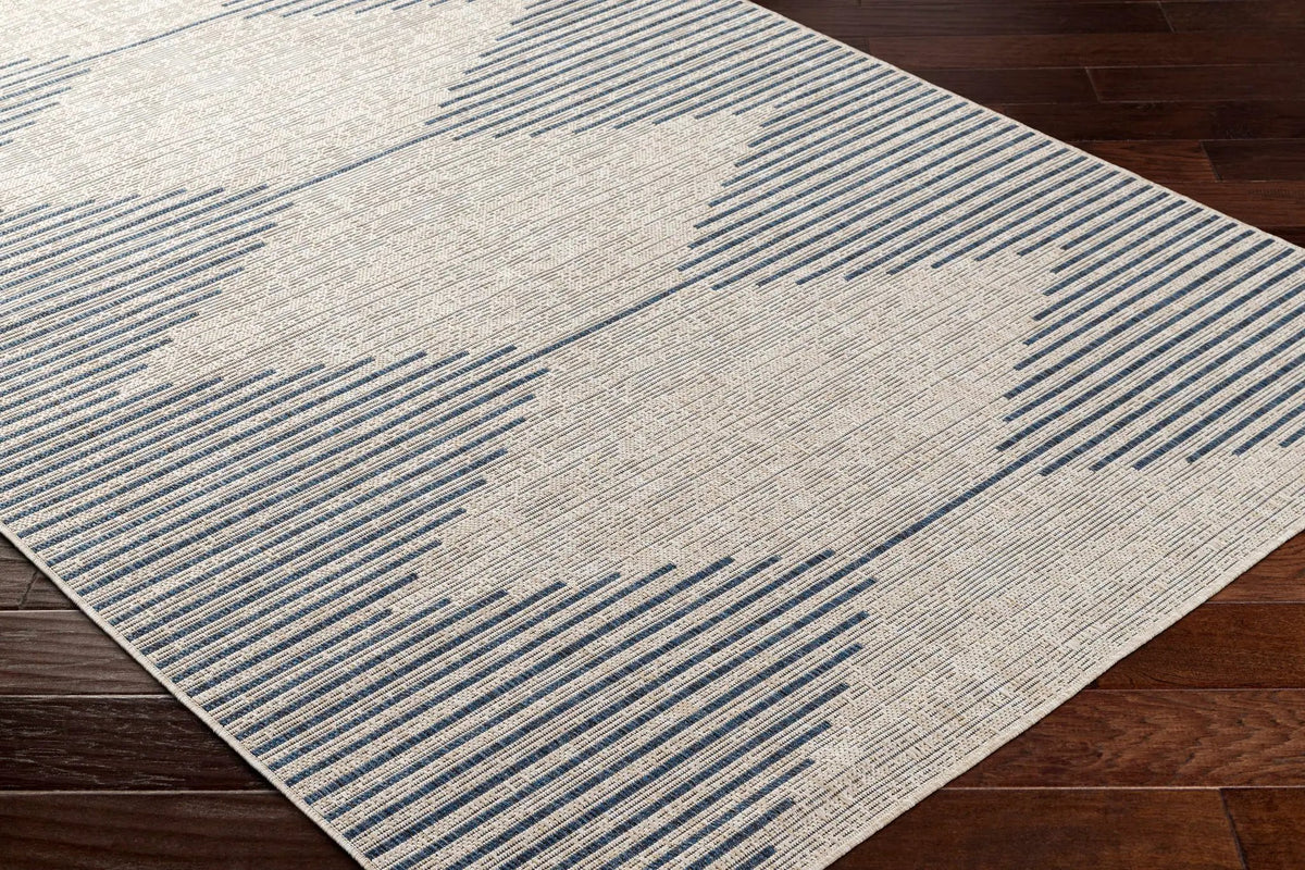 Stephan Blue & Gray Outdoor Rug, photo 8 of 8