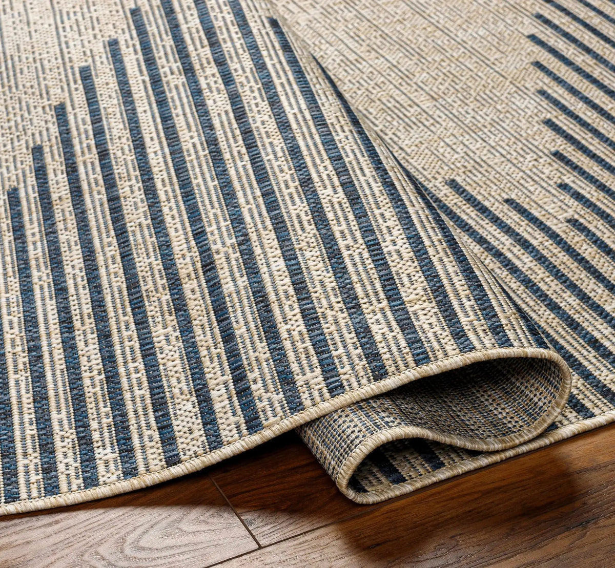 Stephan Blue & Gray Outdoor Rug, photo 4 of 8