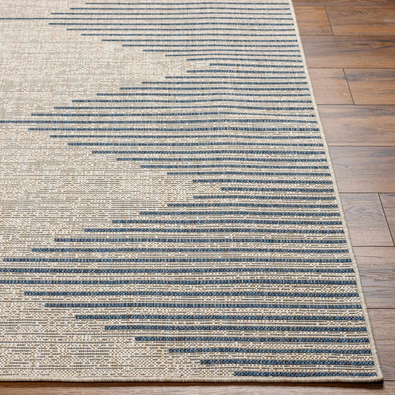 Stephan Blue & Gray Outdoor Rug by Boutique Rugs